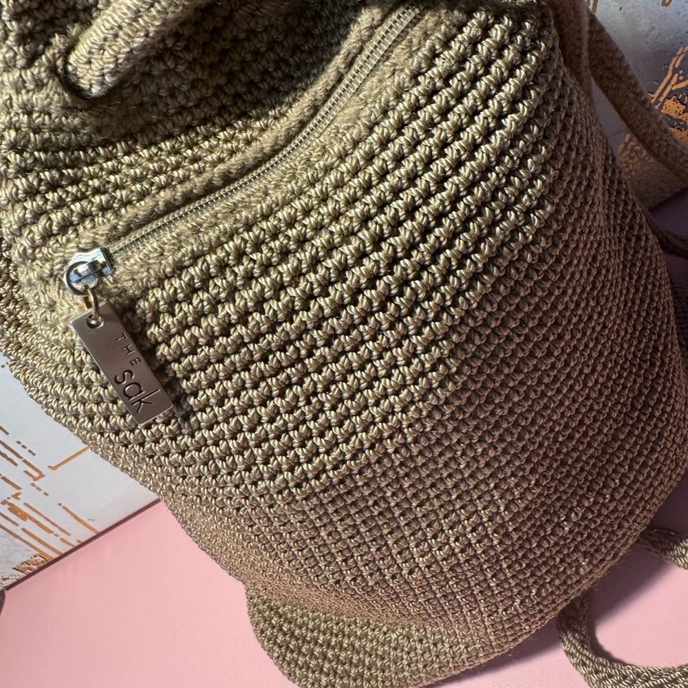 The Sak Knit Drawstring Backpack - image 5